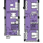 Prora - Ferienwohnung Mit 2 Balkonen - Kapitaenskajuete アパート *