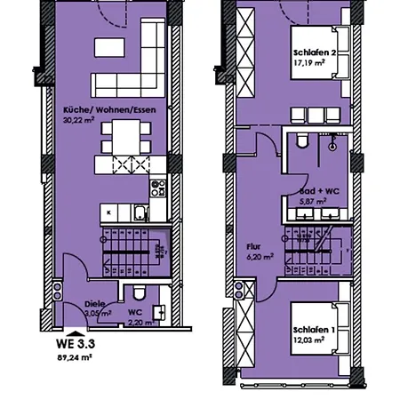 Prora - Kapitaenskajuete Appartement *